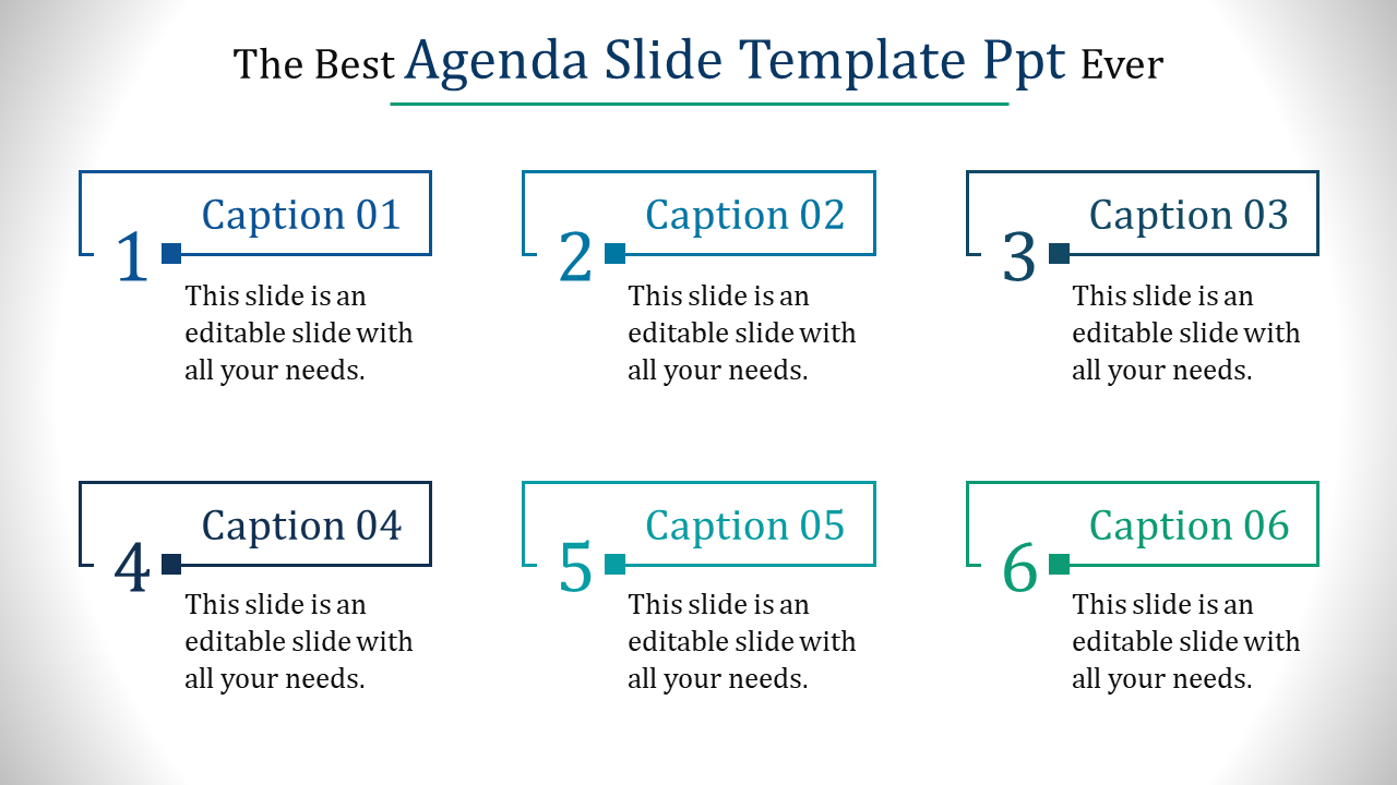 Creative Agenda Slide Template PPT Designs
